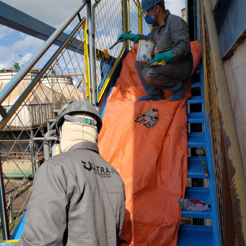 Manutenção de Pintura da Planta industrial Lasa Agroindustrial